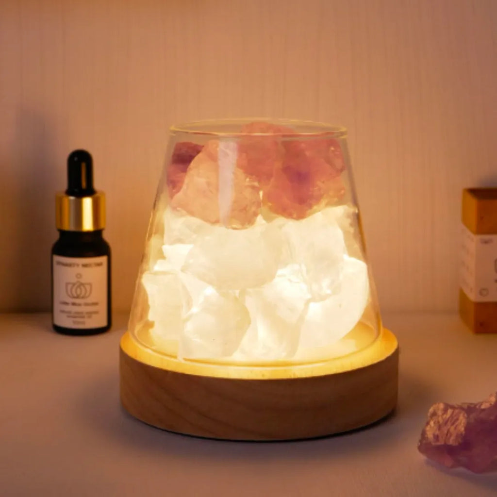 Lámpara Difusora de Cuarzo Natural Vibento