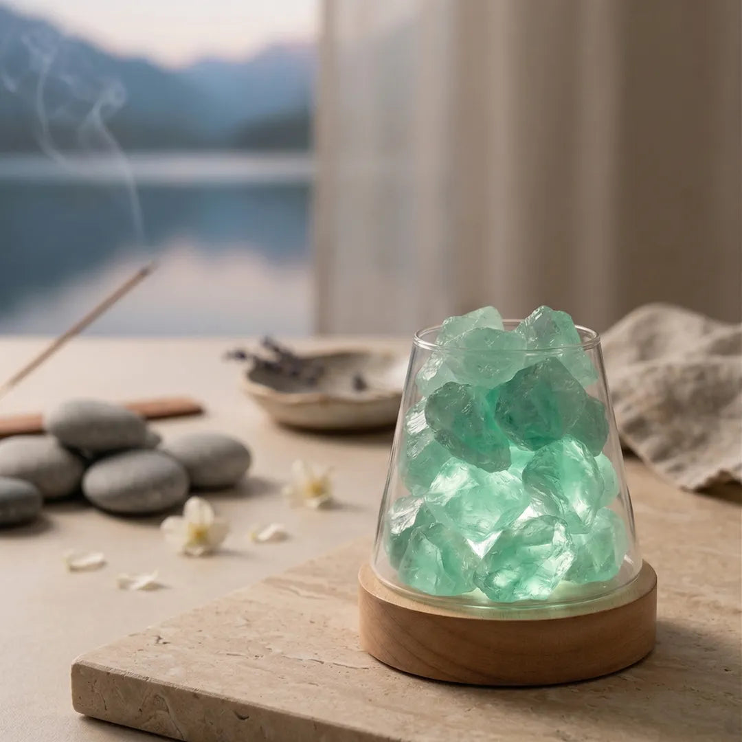 Lámpara Difusora de Cuarzo Natural Vibento