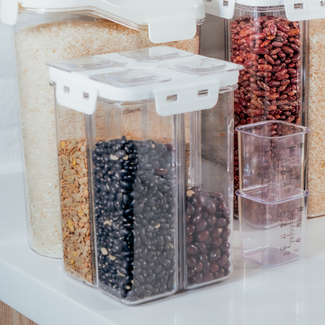 Contenedor Hermético x4 Rejillas