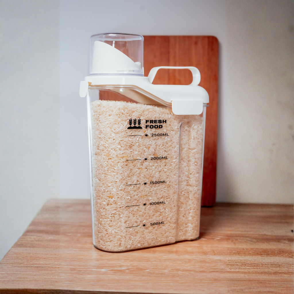 Recipientes Herméticos con Vertedor y Medidor