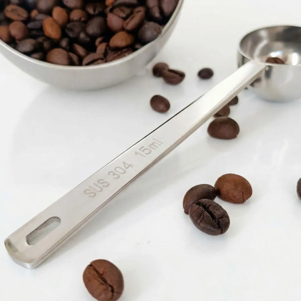 Cuchara Medidora de Café en Acero Inoxidable