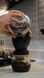 Molino de Café con doble recipiente