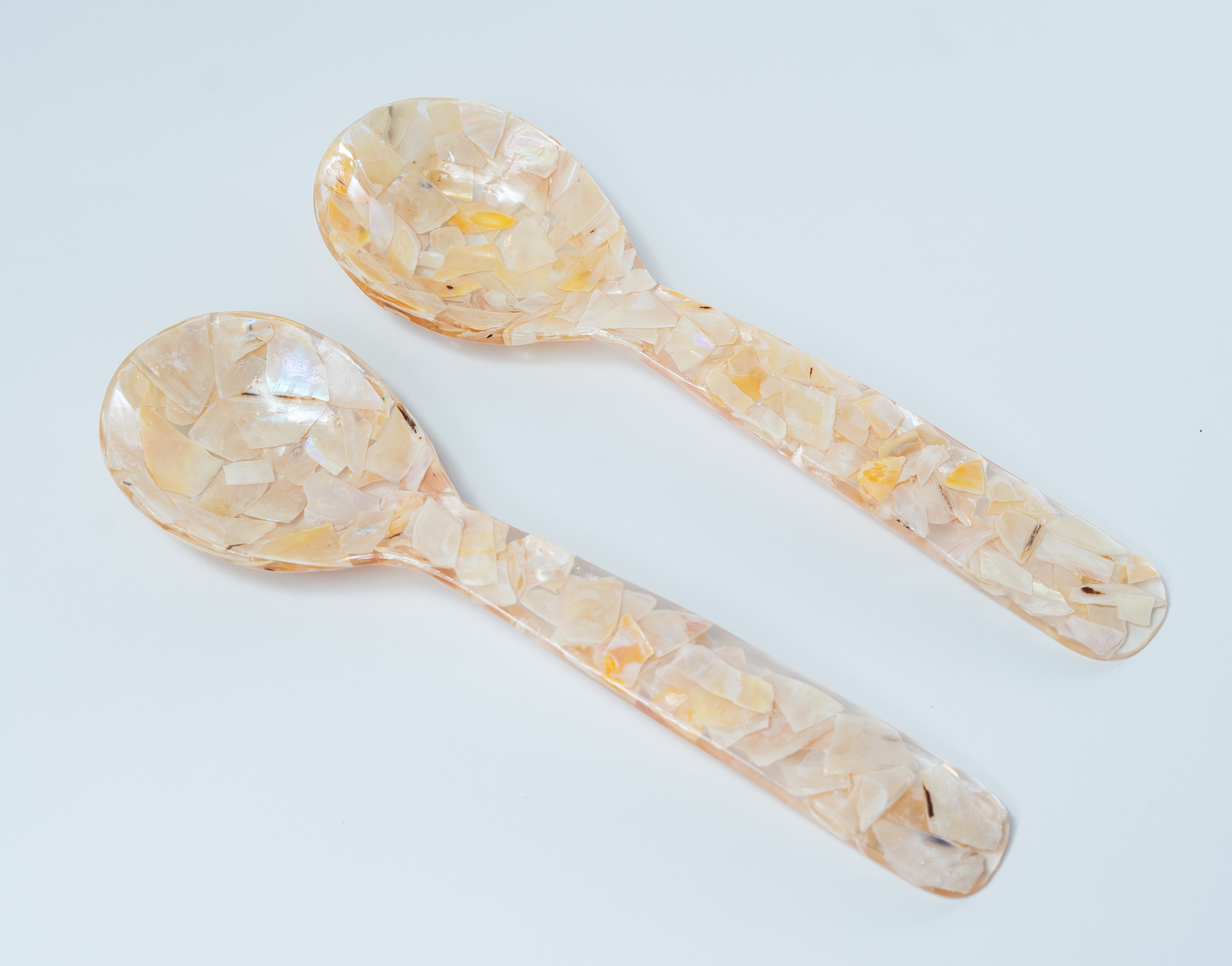 Cucharas en Concha de Nácar y Resina