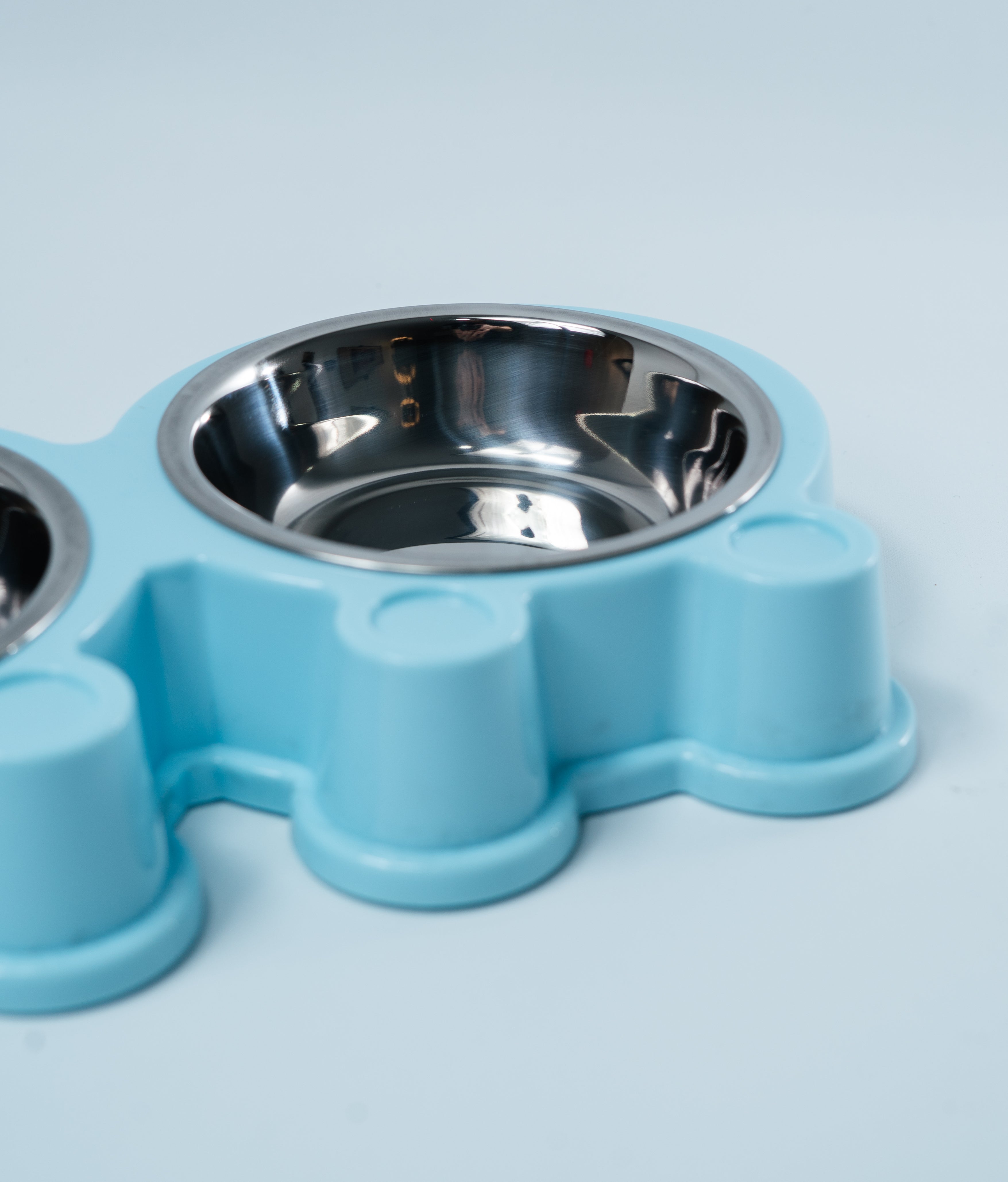 Plato Doble en Acero Inoxidable