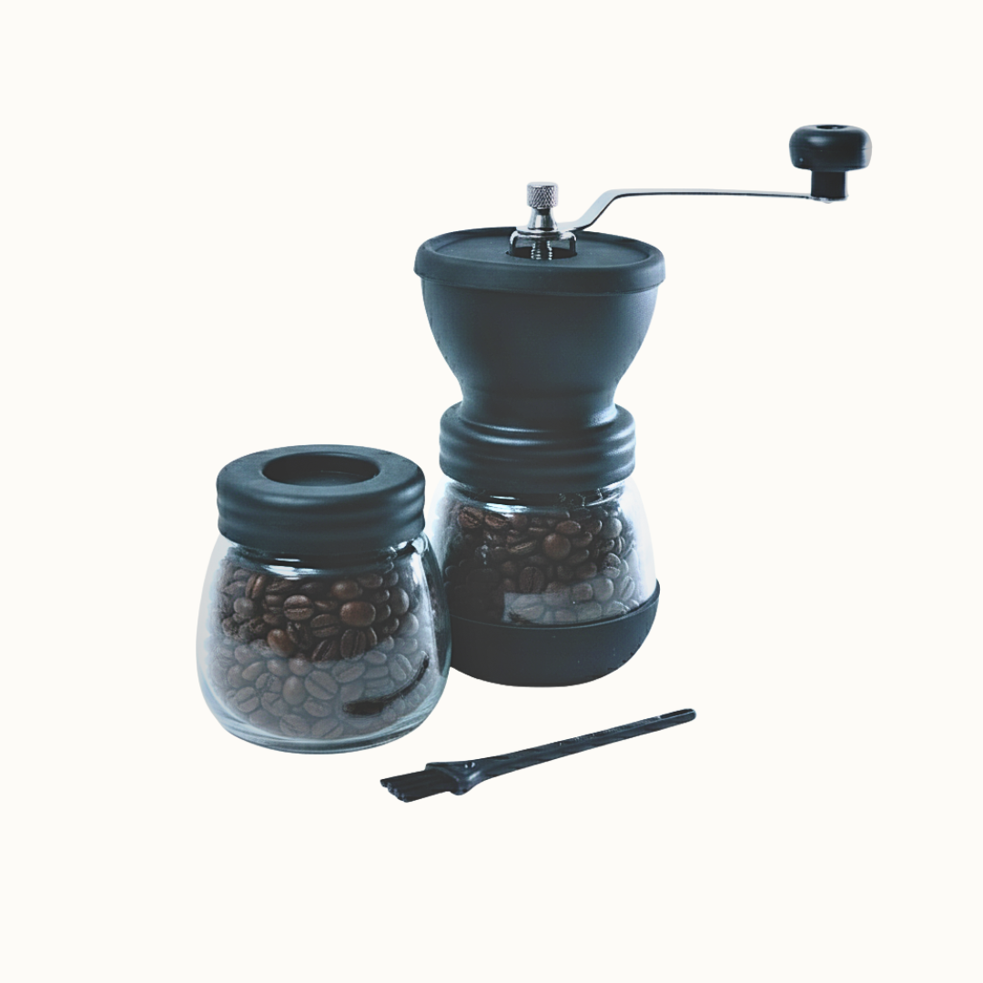 Molino de Café con doble recipiente