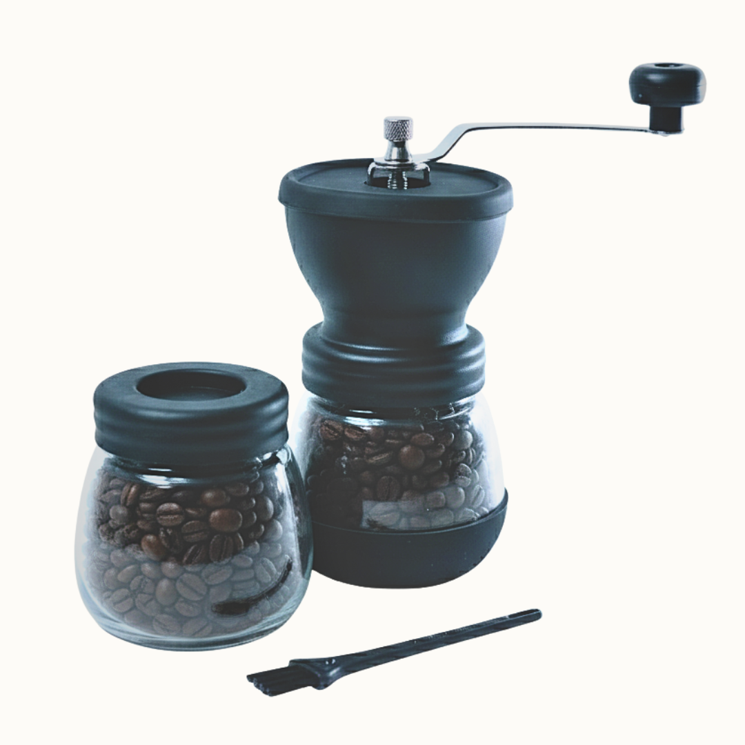 Molino de Café con doble recipiente