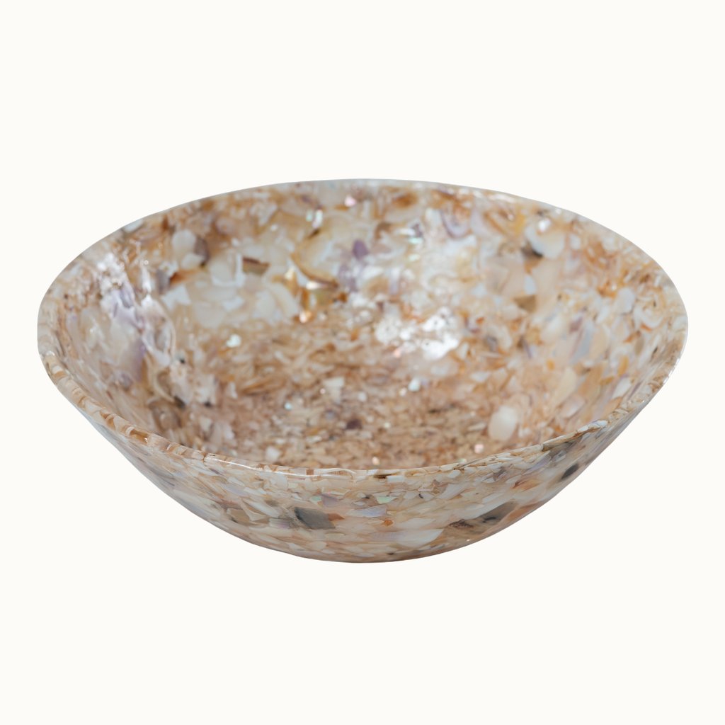 Bowl Mediano en Concha de Nácar y Resina