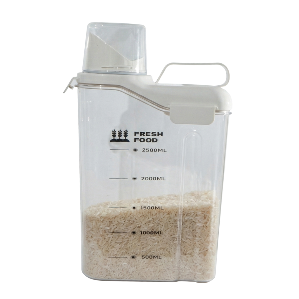 Recipientes Herméticos con Vertedor y Medidor