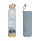 Botella de Agua con Cristales Curativos