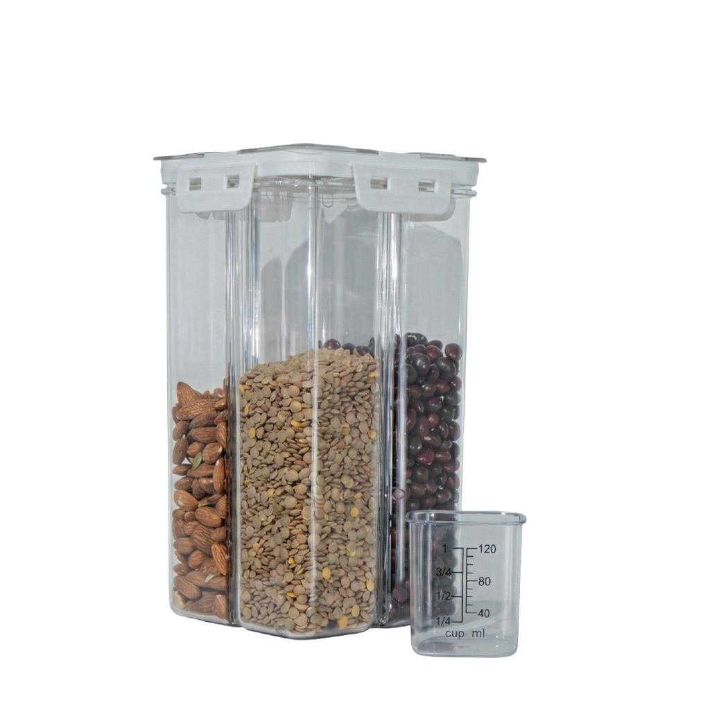 Contenedor Hermético x4 Rejillas