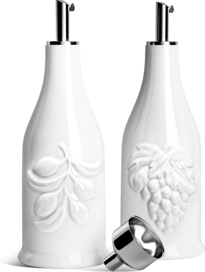 Set Aceitera y Vinagrera en Porcelana