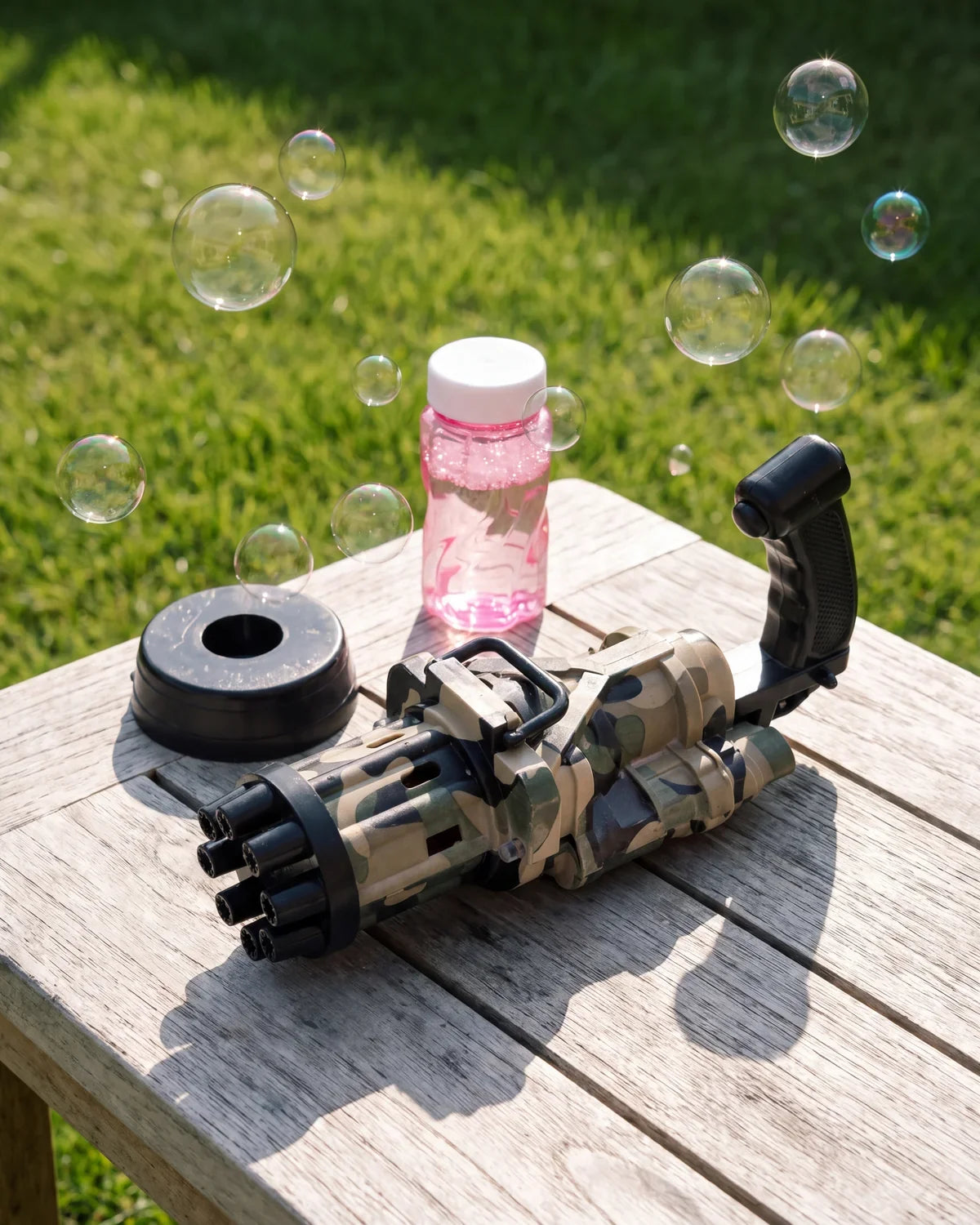 Pistola de Burbujas